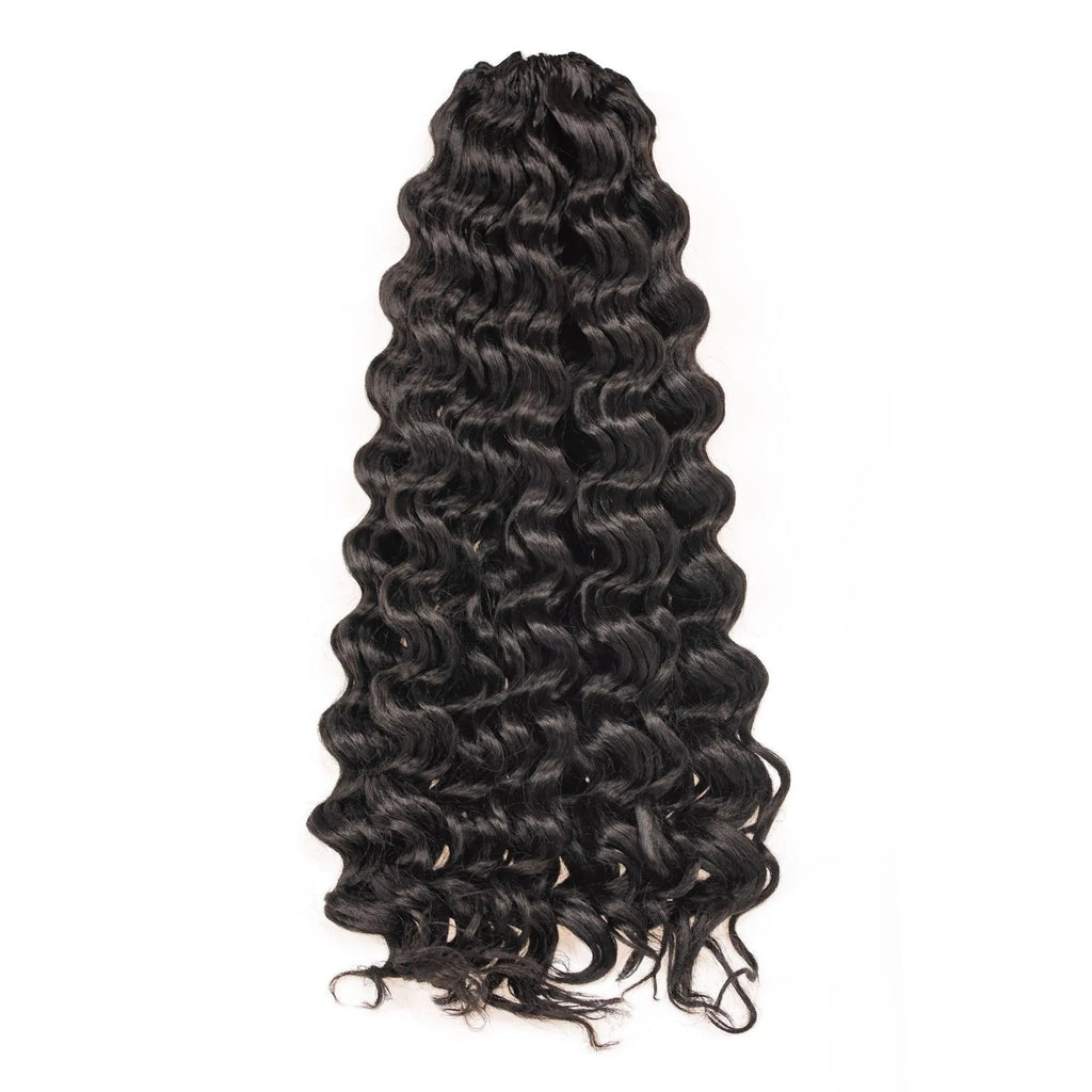 African curly hair dirty braid big wave ocean curved fashion wig with side bangs in domestic silk