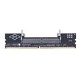 DDR4 laptop to desktop memory adapter card with electrostatic packaging