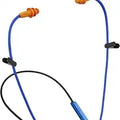Noise-reducing Bluetooth mobile headphones with active noise cancellation, clip, and storage bag for work and laziness
