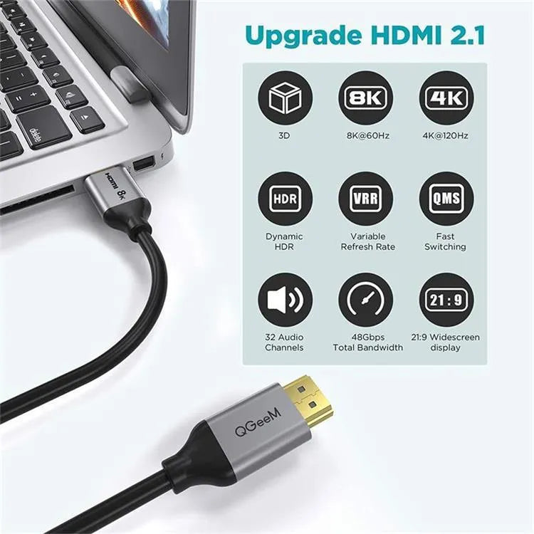 Gold-plated HDMI cable for TV Blu-ray projector with copper wire core, available in multiple lengths