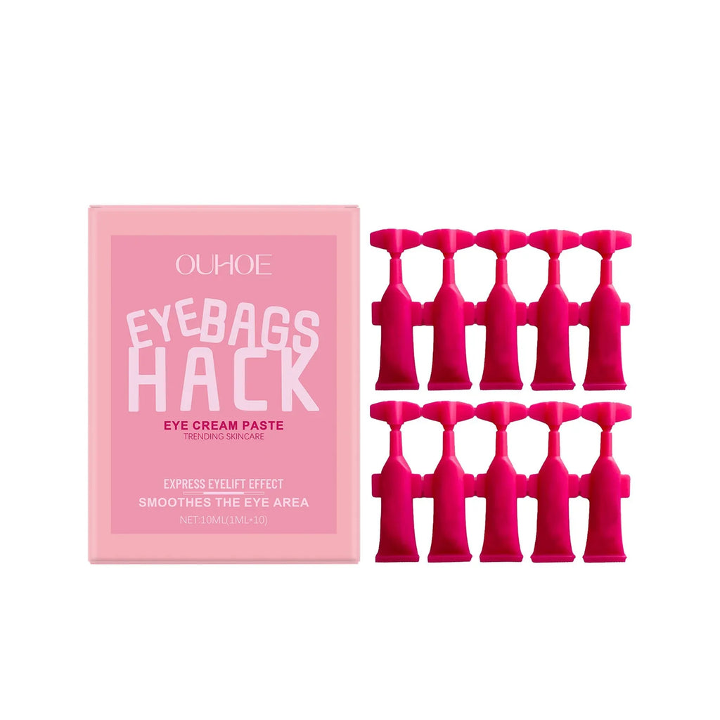 10ML moisturizing eye and neck cream pack with hyaluronic acid, product size 9.5x6cm