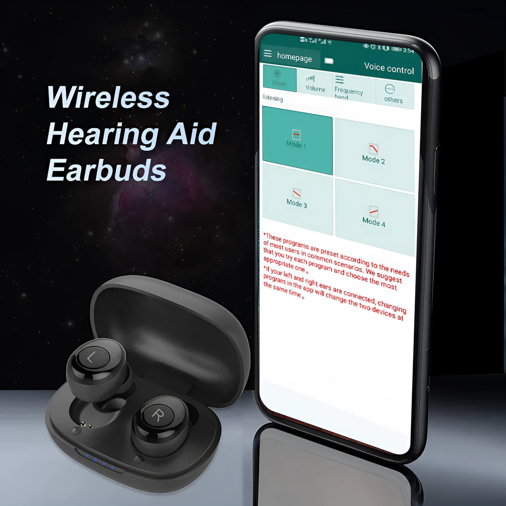 H001 rechargeable Bluetooth digital headset sound amplifier in black for swimming and wading sports made from medical plastic