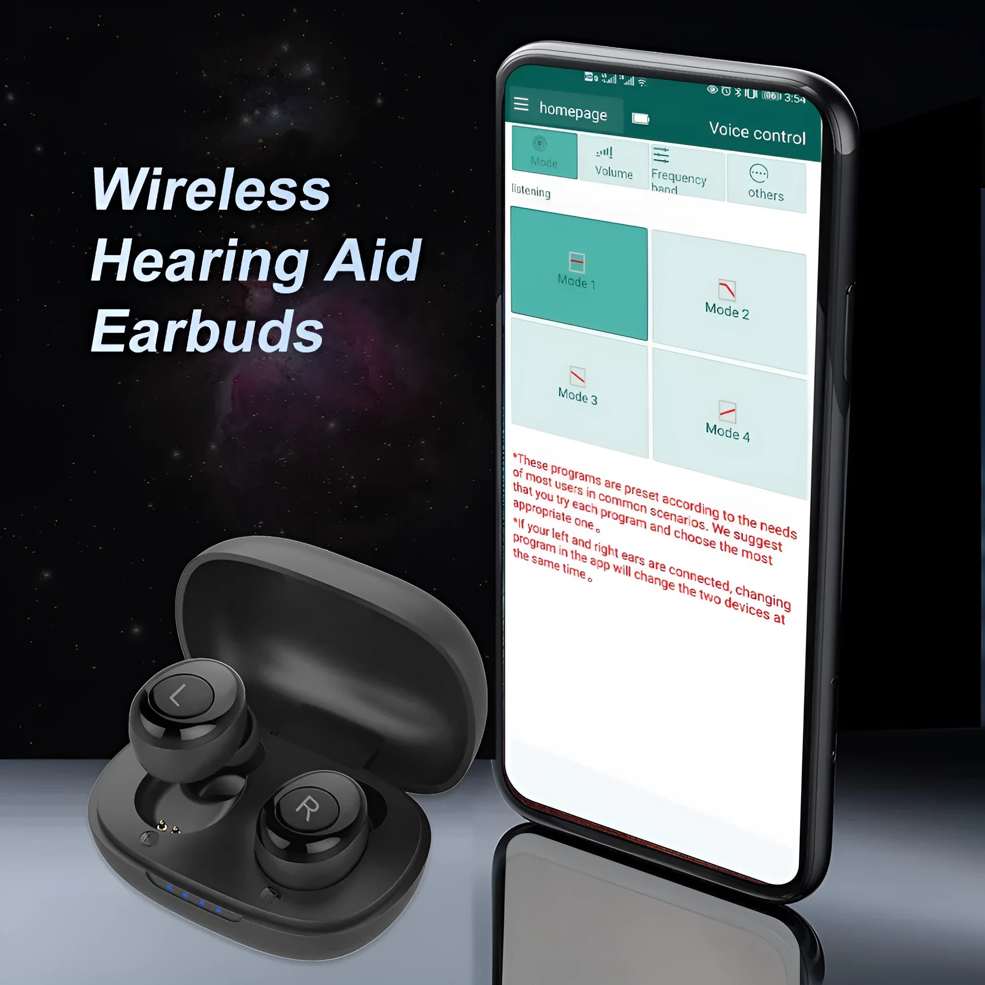 H001 rechargeable Bluetooth digital headset sound amplifier in black for swimming and wading sports made from medical plastic