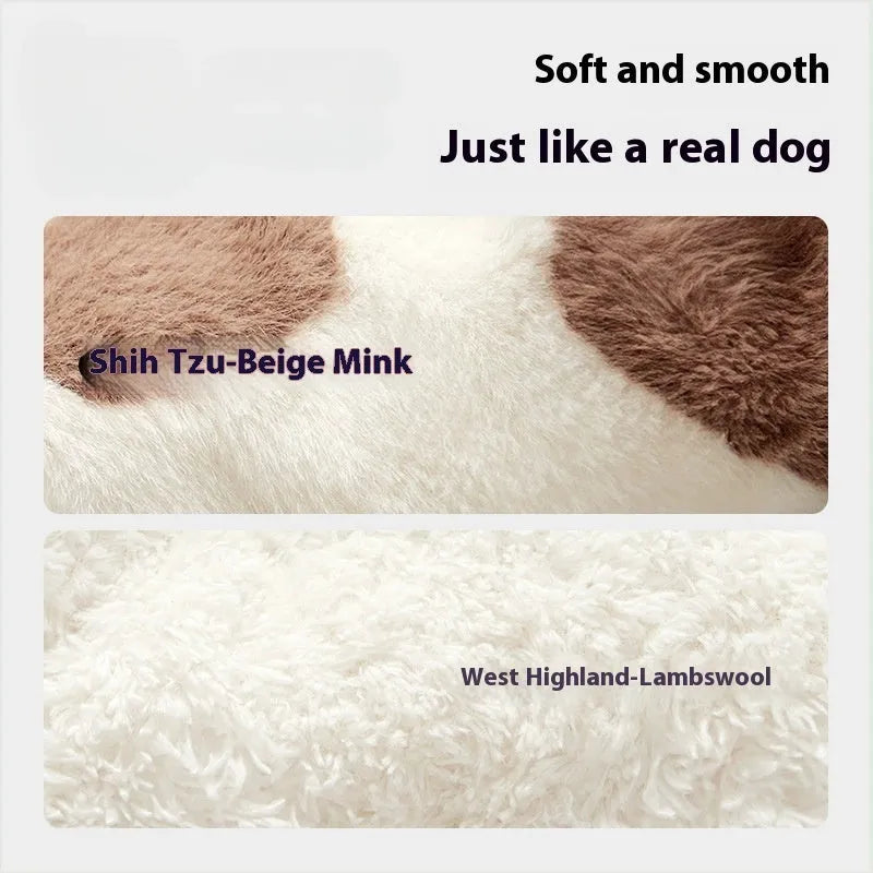 Password Dog electric plush simulation pet doll in Shih Tzu style with soft plush body
