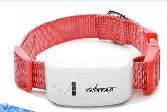 Cat GPS tracker locator device in black with real time tracking and geofence alert feature