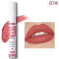 Matte velvet lip gloss tube in 2.5ml size with non-stick cup, long-lasting non-fading colour