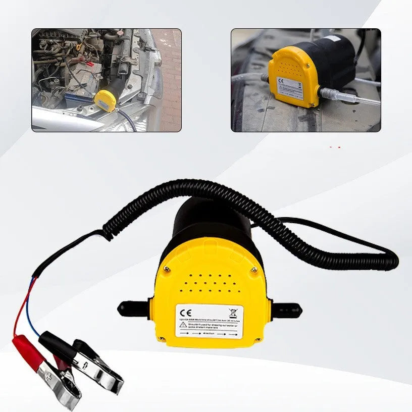 12V electric self-priming oil gear pump with engineering plastic construction