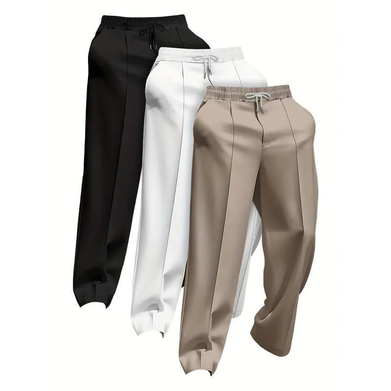 Men's loose fit corduroy trousers in mixed colours with fire retardant properties