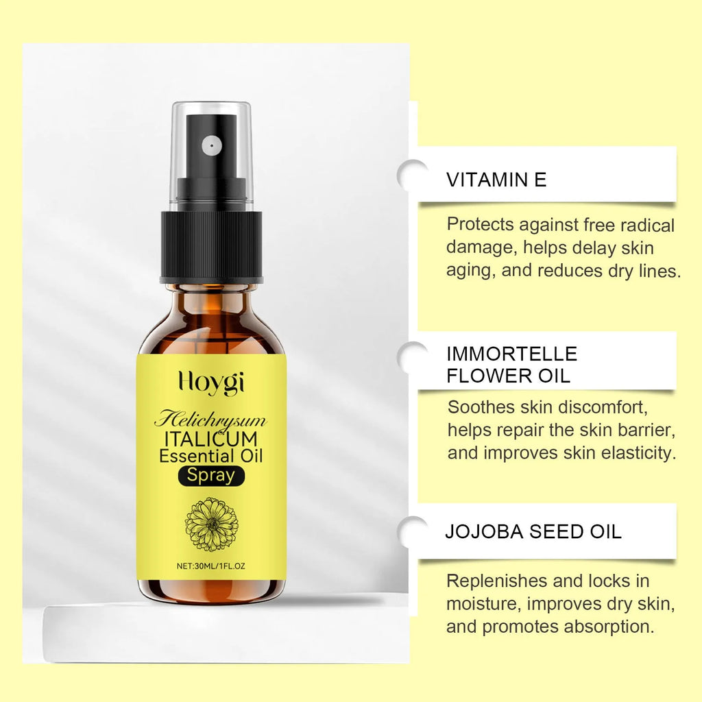 Chrysanthemum Anti-aging Spray 30ml bottle with fine mist nozzle for facial hydration