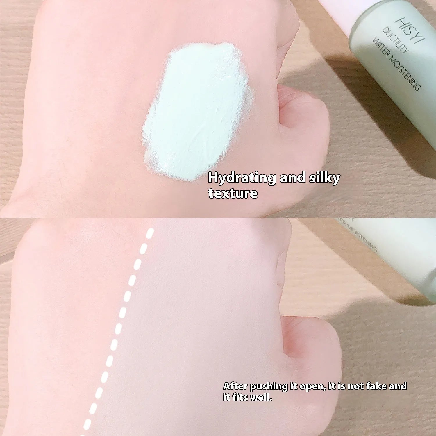 Silky clear brightening makeup primer in three colour-coded specifications