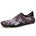 Lycra elastic fabric beach wading shoes with EVA midsole in multiple colour options