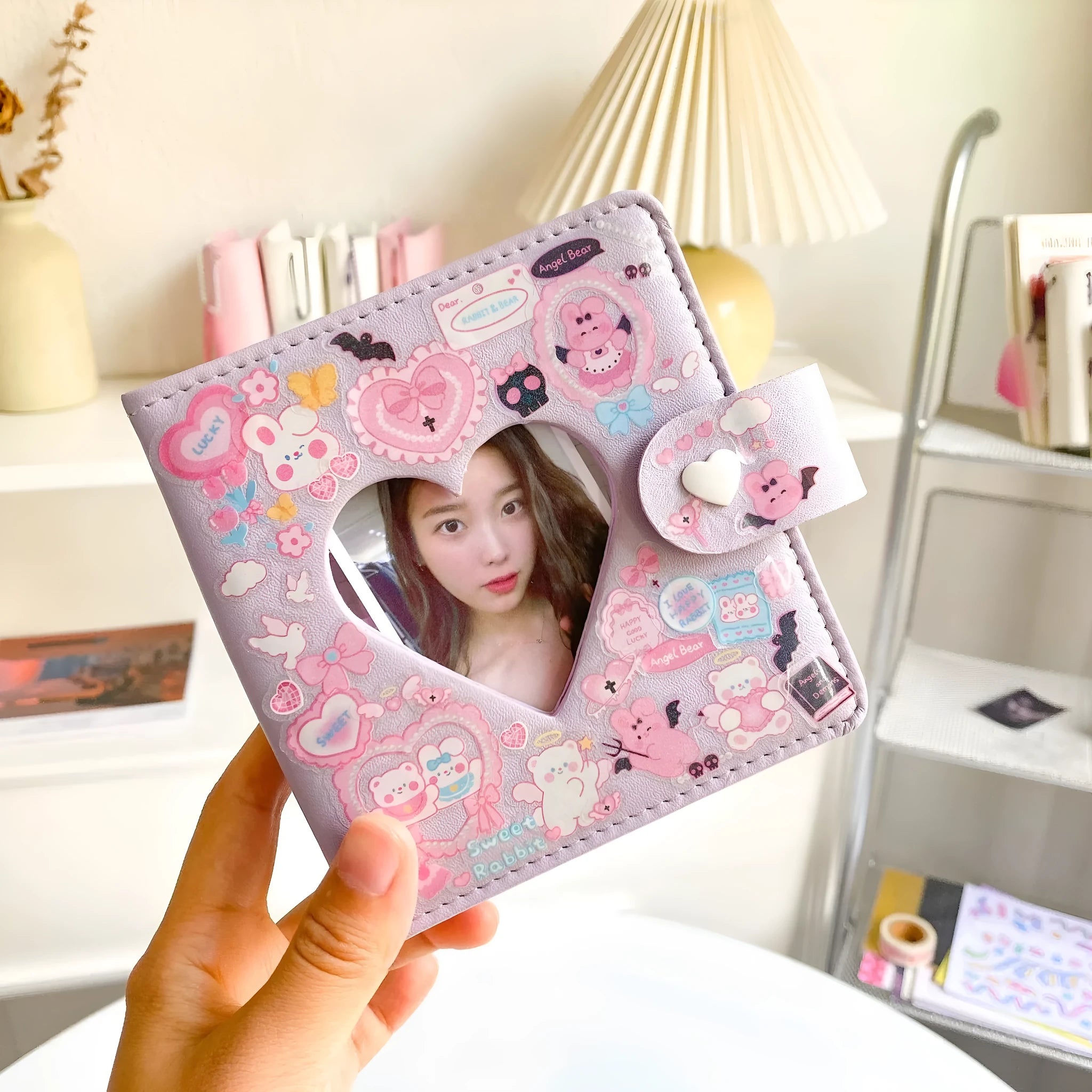 PVC waterproof cartoon stickers for agenda and notebook decoration in four style options