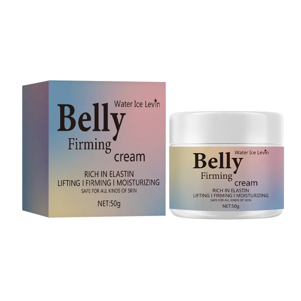 50g moisturising abdominal massage cream in colour box for universal skin