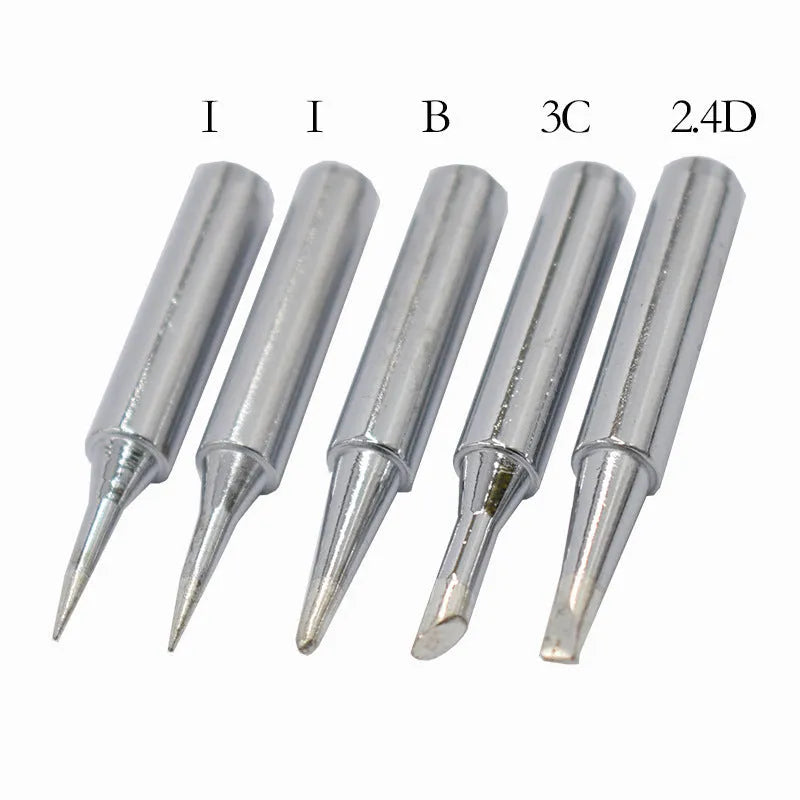 43mm soldering iron tip set with multiple shapes for welding and assembly work