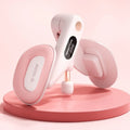 Pelvic floor muscle training device with digital counter in grey colour