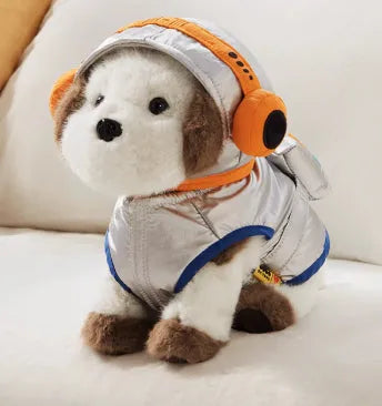 Password Dog electric plush simulation pet doll in Shih Tzu style with soft plush body