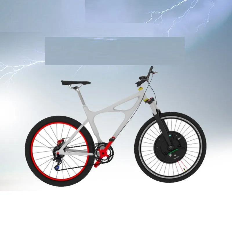 Imotor 3.0 black alloy electric bicycle conversion wheel hub motor
