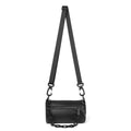 Waterproof Oxford cloth messenger crossbody bag with chain decoration in black, orange or grey colour