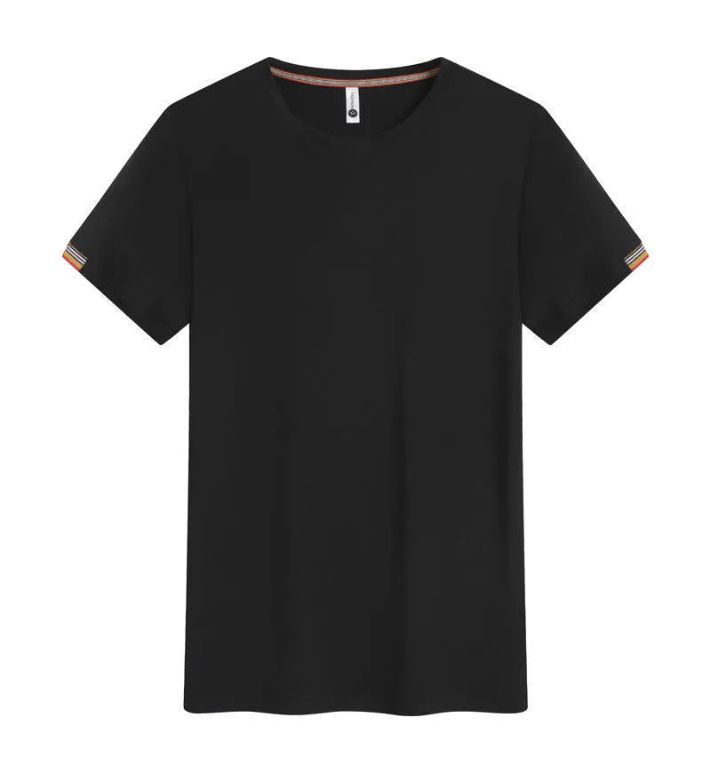Men's round neck pullover top in ice fibre blend fabric for business casual office wear