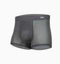 Seamless antibacterial fitness shorts in four colours with dual-fabric construction for workouts