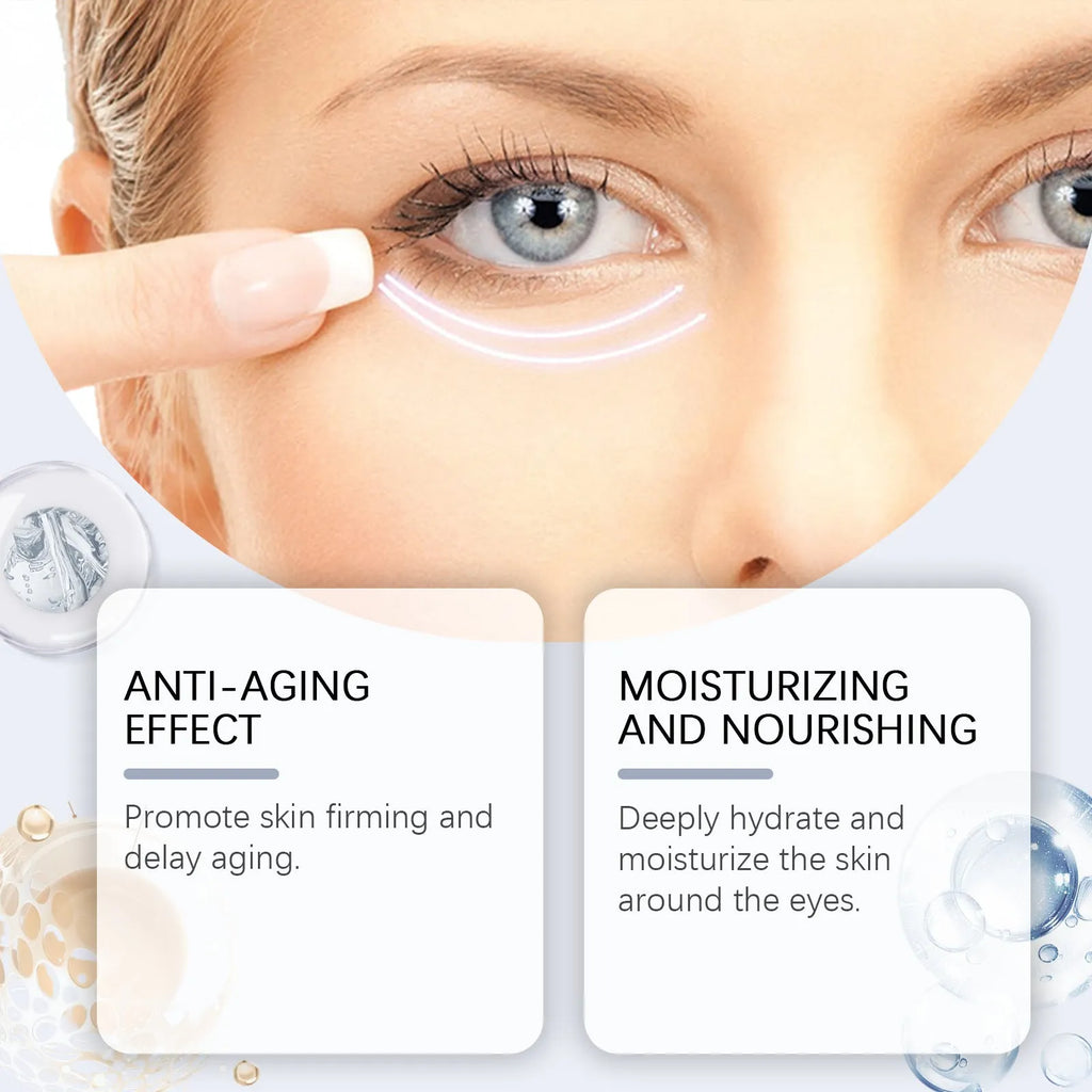 20g jar of retinol eye cream moisturising gel for daily hydration around eyes