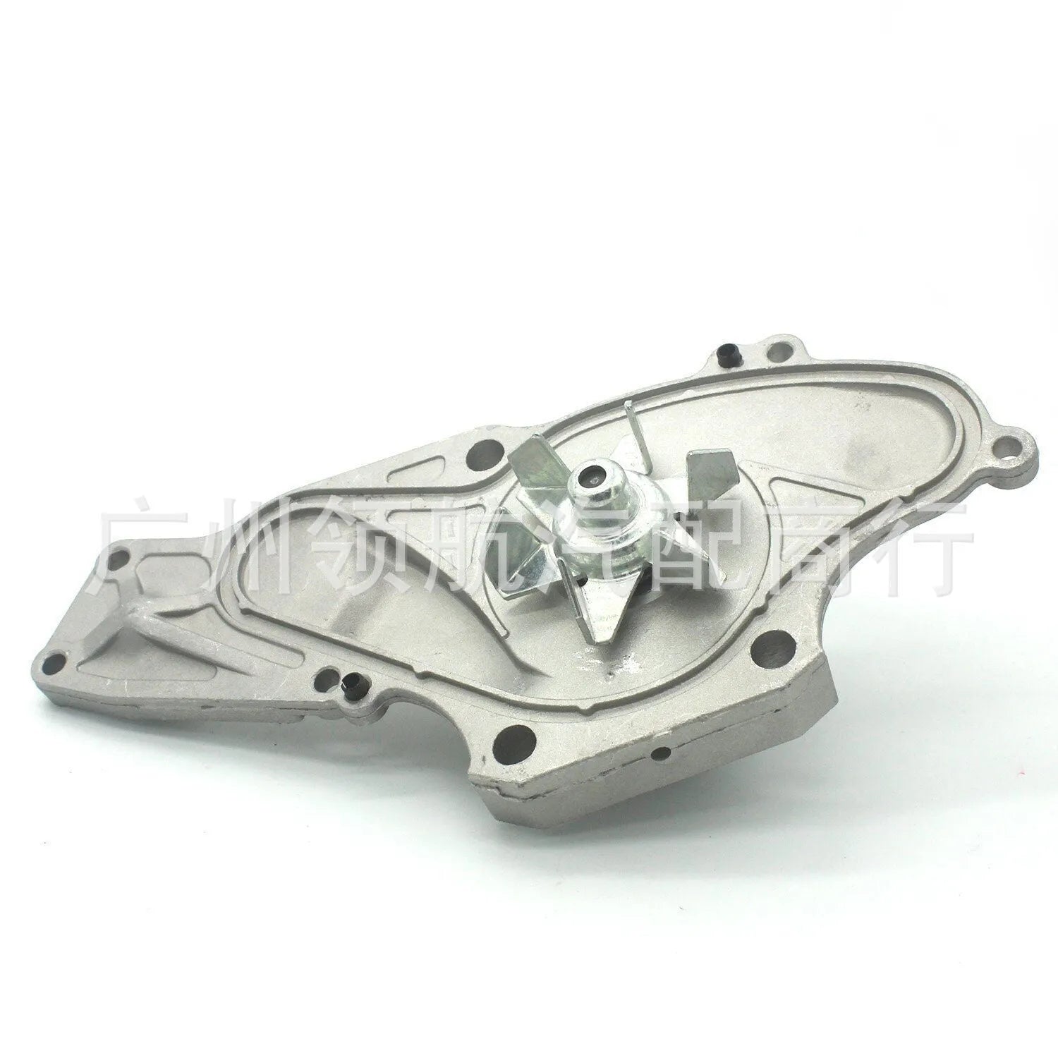 Truck engine belt and water pump replacement assembly kit with metal components