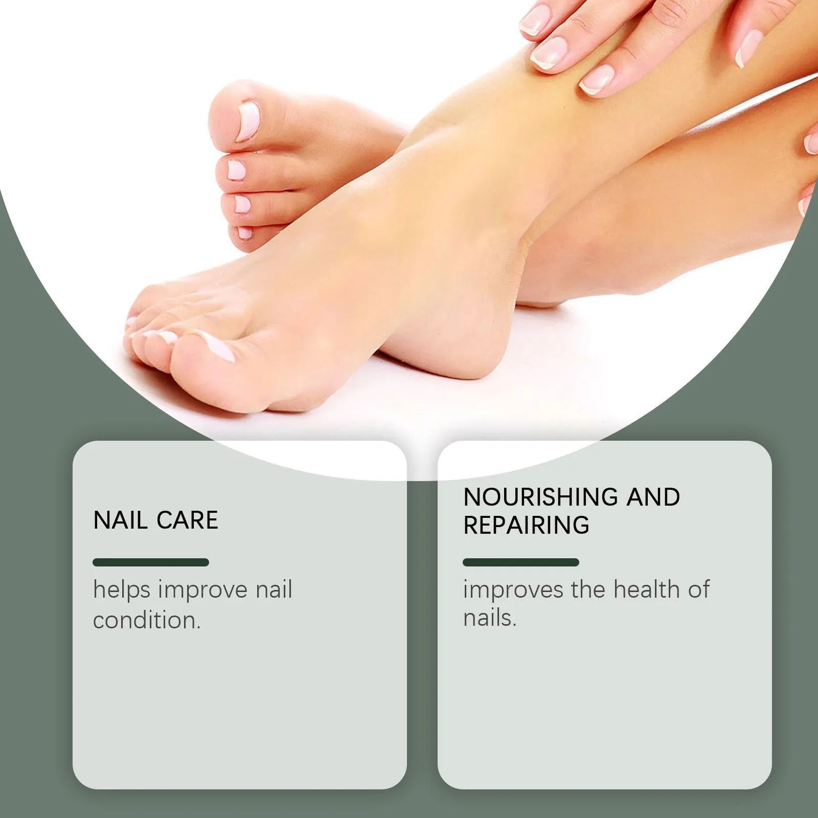 30ml nail care solution bottle for daily brightening and nourishing application