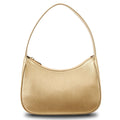 Simple retro waterproof shoulder bag in PU leather with adjustable strap