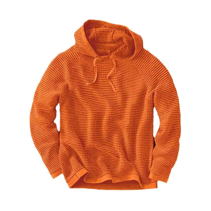 Loose fashion hooded sweatshirt in polyester fibre, long sleeve pullover, available in multiple colours, spring autumn wear