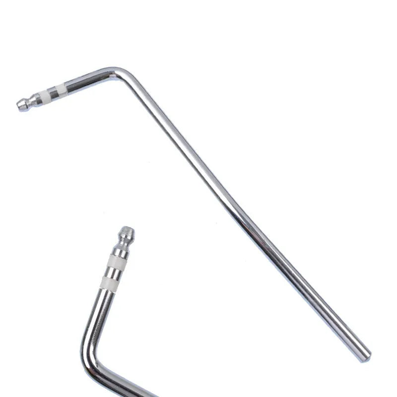 Direct plug-in guitar tremolo bar in black, blue, gold and chrome silver metal finishes