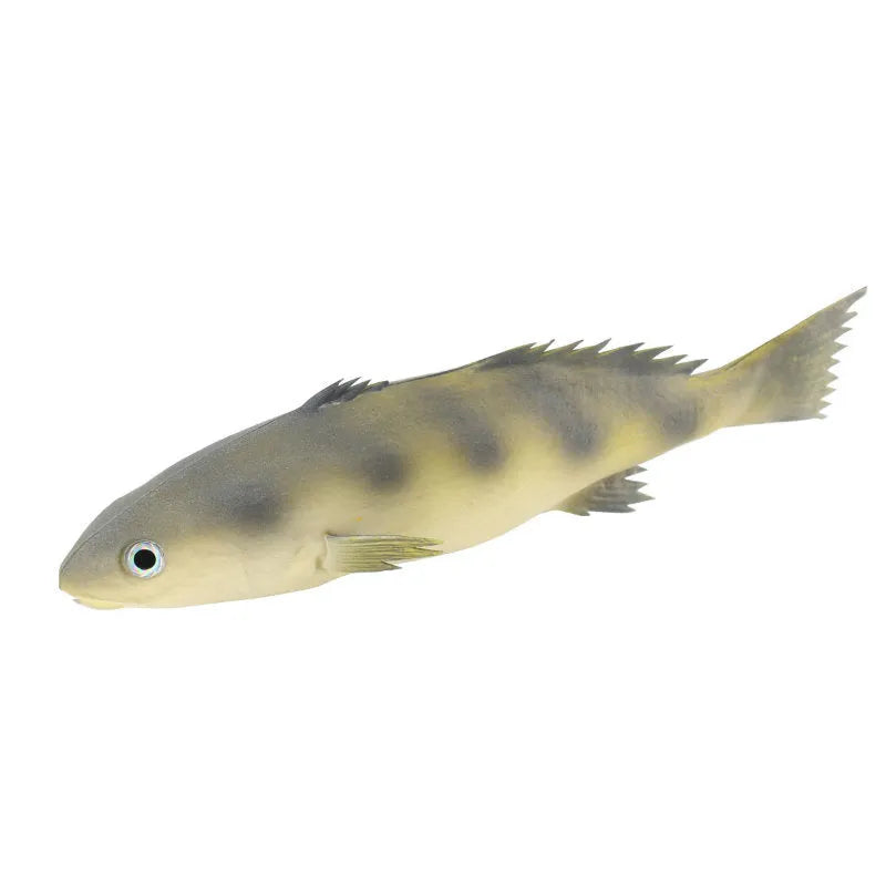 PU simulated fish model ornaments showing yellow-fin tuna and small tuna designs