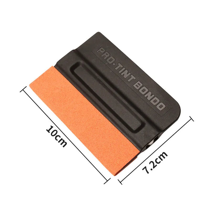 Car colour change film scraper tool with ABS construction and four scraping format options