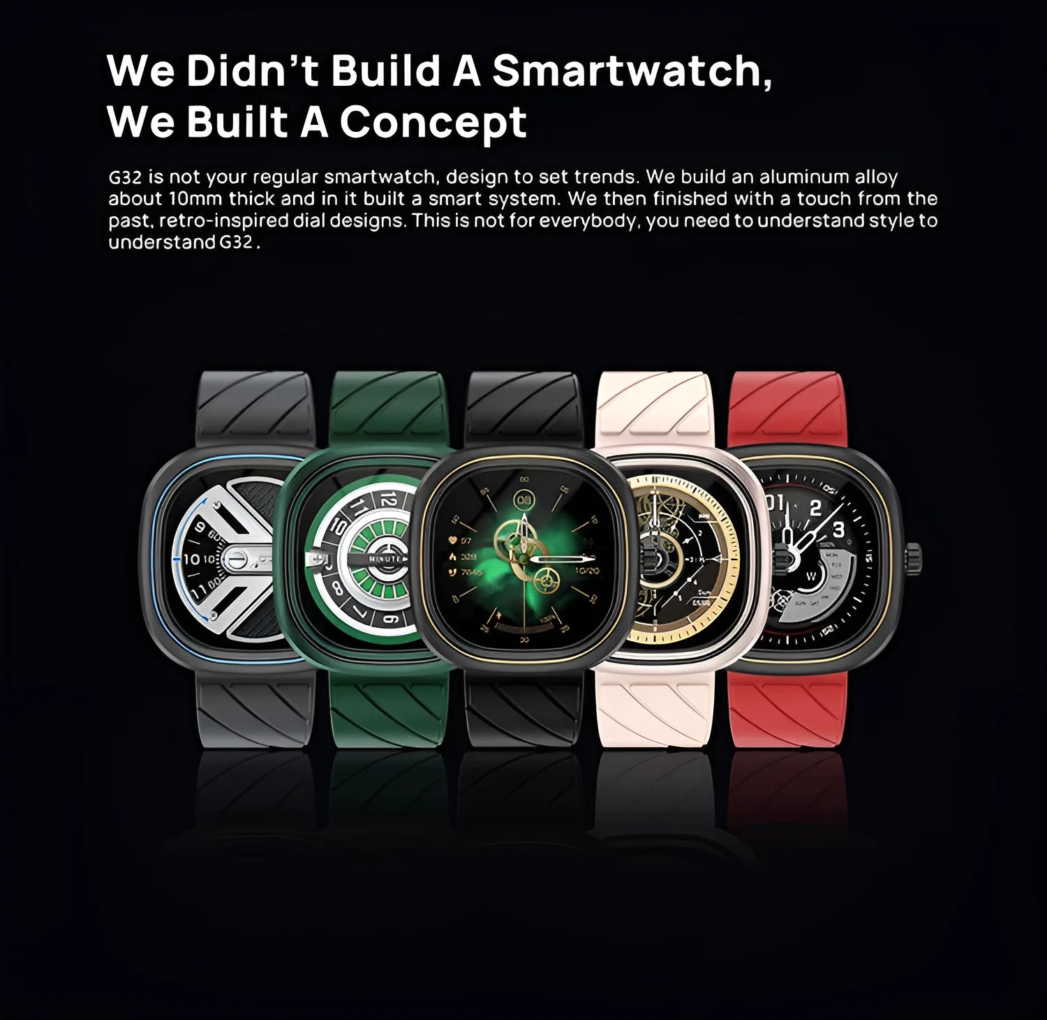 Fashion Bluetooth smart bracelet sports watch with colour touch screen on a silicone wristband.
