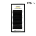 16-row dense false eyelashes made from mink hair with matte round wool finish