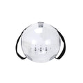Transparent PVC inflatable water bag fitness ball, 38cm diameter, 720g empty, for sports and irrigation.