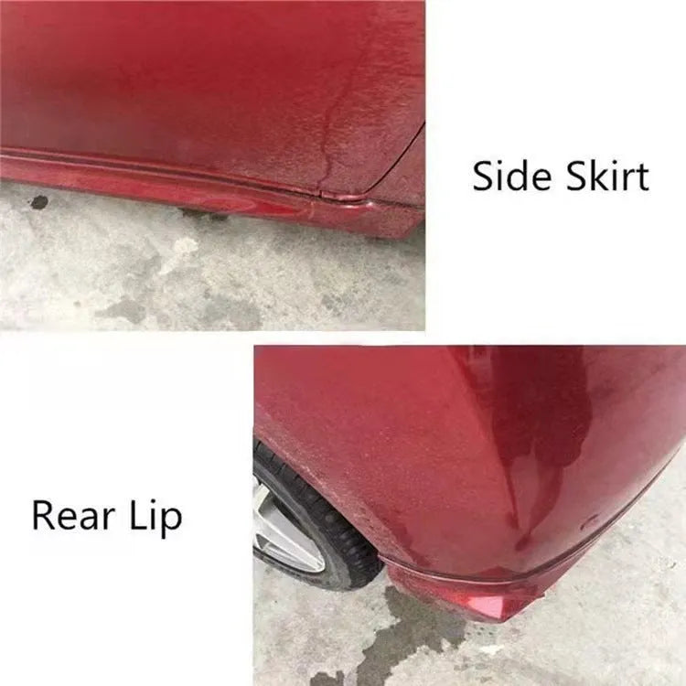 Black TPE rubber bar gap filler seal strip for car bumper and door applications