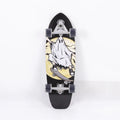 White maple wooden street scooter with 31-inch deck length for urban commuting