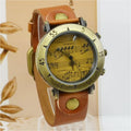 Men's music symbol fashion watch showing musical note design in multiple colour options
