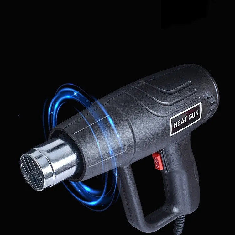 2000W industrial hot air gun with thermal insulation shell and two-speed switch