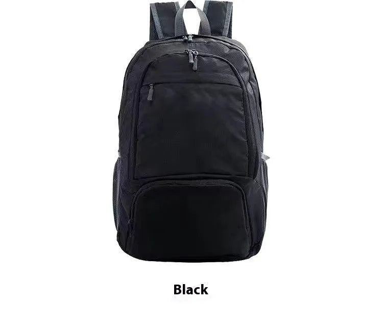 26 inch foldable waterproof Oxford cloth backpack in brick red colour