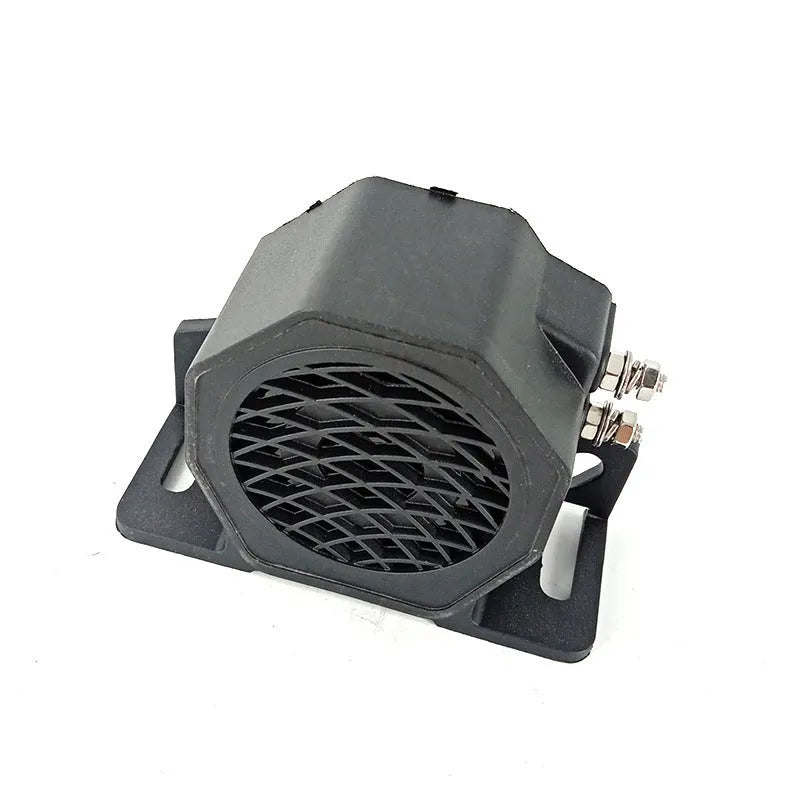 Black 12-80V reversing buzzer GQ-208A for commercial vehicle reversing safety