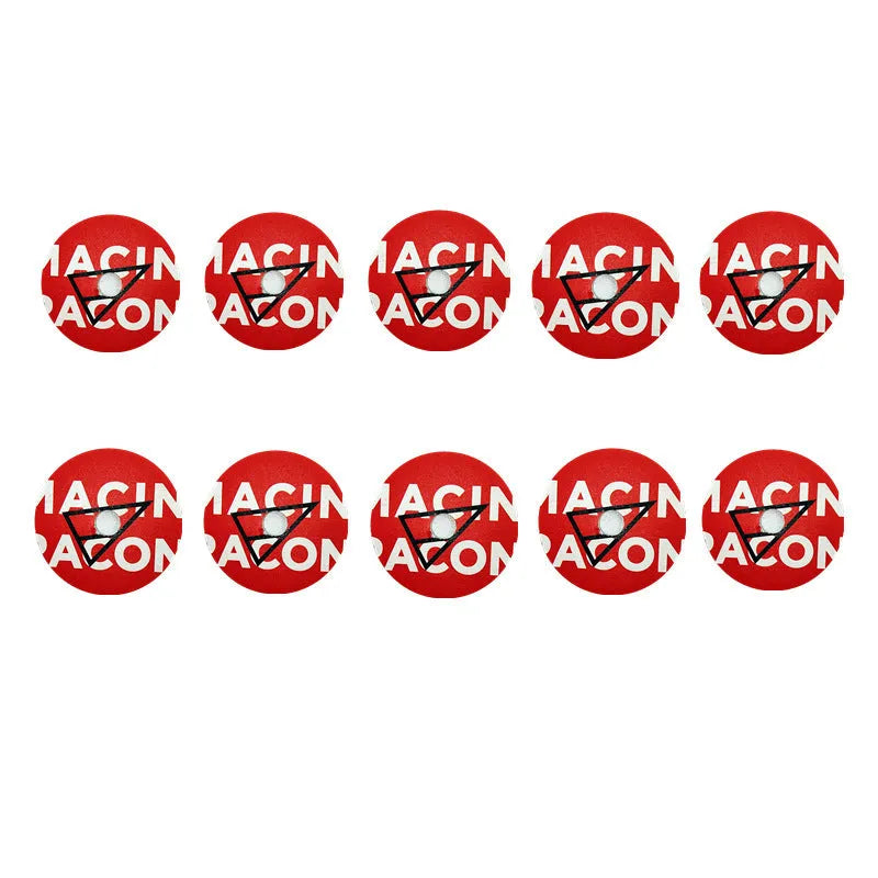Pack of 10 paper car rotary record player hanging ornaments in Nordic style for aromatherapy tablet replacement