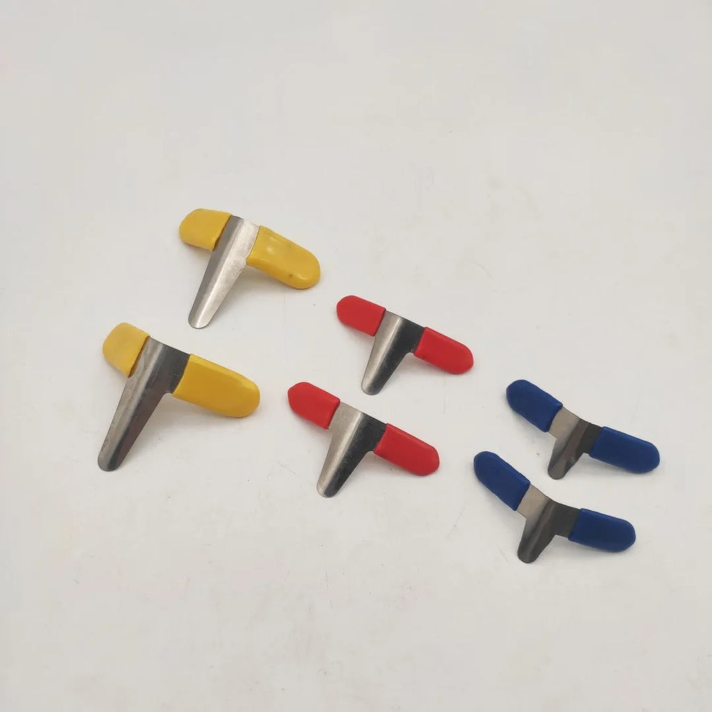 Stainless steel clip lock hardware in three sizes, 6-piece pack for household repair