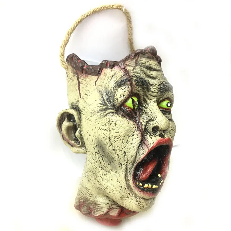 Halloween vinyl tote bag with rope handle, 35-40cm total height, 15-16cm width, average size handbag