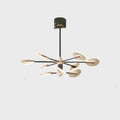 Nordic style iron and acrylic LED chandelier pendant lamp