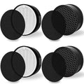 Levoit LV-H132 air purifier replacement filter kit showing filter screen and pre-filter cotton.