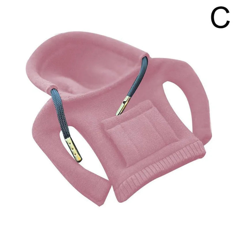 Cloth gear shift knob hoodie cover measuring 13x8cm in multiple colour options