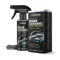 120ml rapid ceramic paint sealant spray bottle with grey towel for car gloss coating