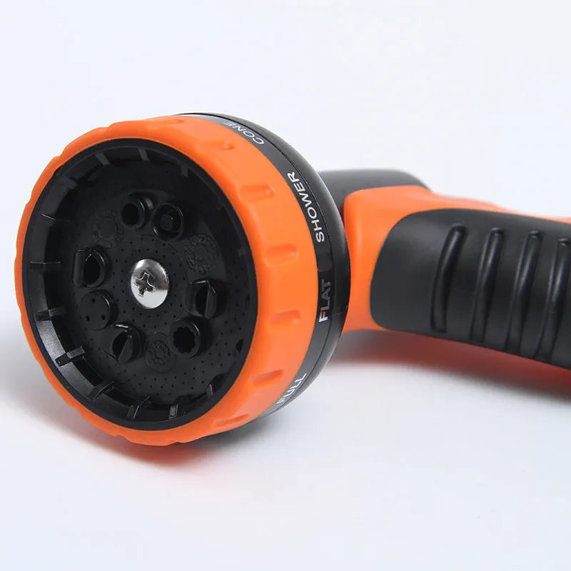 Plastic high pressure car wash gun with 30-metre hose kit for car cleaning and garden watering