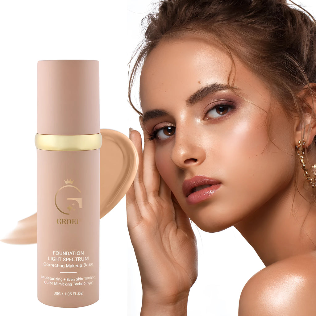 30ml concealer and moisturizer foundation, waterproof smear-proof non-stuck makeup for ladies and students